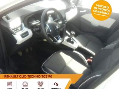Renault Clio TCe 90 CV 5 porte Techno Bianco usata Sassari