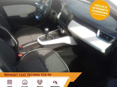 Renault Clio TCe 90 CV 5 porte Techno Bianco usata Sassari