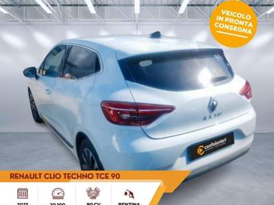 Renault Clio TCe 90 CV 5 porte Techno Bianco usata Sassari