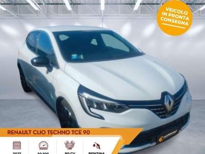 Renault Clio TCe 90 CV 5 porte Techno Bianco usata Sassari