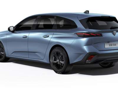 Peugeot 308 Hybrid 145 e-DCS6 SW STYLE+BSN+ALLURE+GT+GT EXCL Blu/Azzurro usata Fara Gera d'Adda