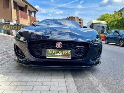 Jaguar F-Type 2.0 i4 300CV aut. Cabrio R-Dynamic *4.800 KM*, IVA Blu/Azzurro usata Ponte San Pietro
