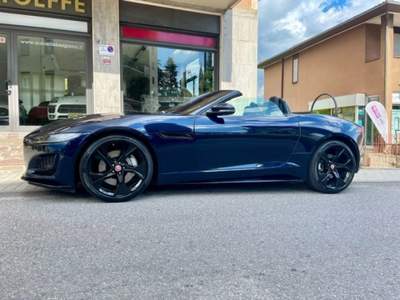 Jaguar F-Type 2.0 i4 300CV aut. Cabrio R-Dynamic *4.800 KM*, IVA Blu/Azzurro usata Ponte San Pietro