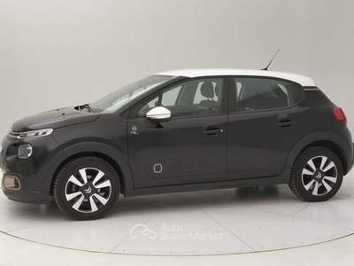 Citroen C3  - c3 1.2 puretech origins s&s 83cv my19 Nero usata Torino