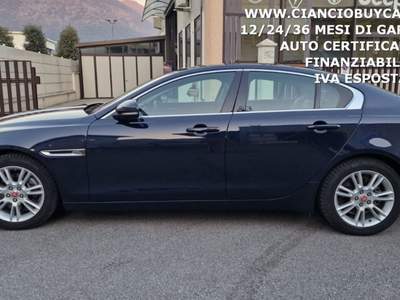 Jaguar XE 2.0 D 180 CV aut. Prestige Blu/Azzurro usata Concesio