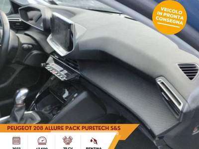 Peugeot 208 PureTech 75 Stop&Start 5 porte Allure Blu/Azzurro usata Sassari
