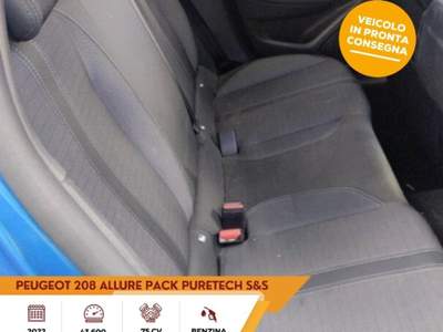 Peugeot 208 PureTech 75 Stop&Start 5 porte Allure Blu/Azzurro usata Sassari
