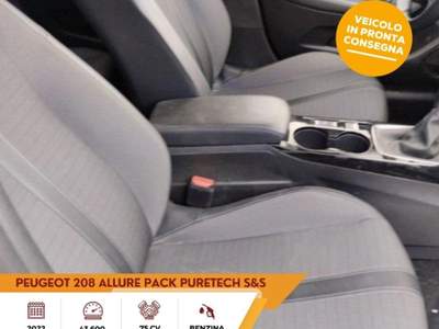 Peugeot 208 PureTech 75 Stop&Start 5 porte Allure Blu/Azzurro usata Sassari