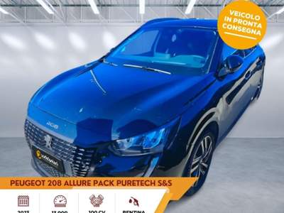 Peugeot 208 PureTech 100 Stop&Start 5 porte Allure Pack Nero usata Sassari