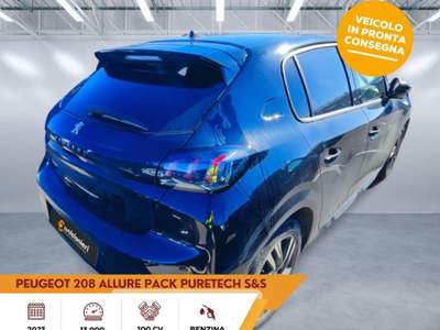 Peugeot 208 PureTech 100 Stop&Start 5 porte Allure Pack Nero usata Sassari