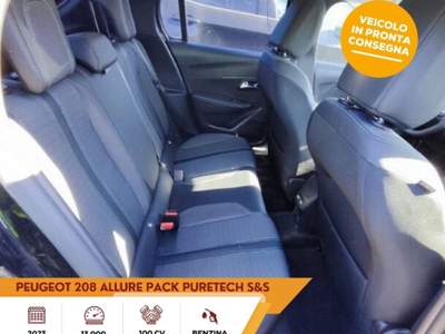 Peugeot 208 PureTech 100 Stop&Start 5 porte Allure Pack Nero usata Sassari