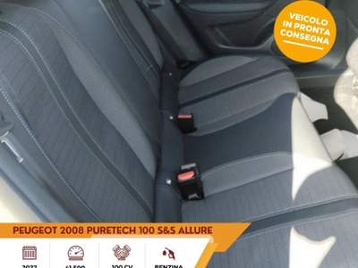 Peugeot 2008 PureTech 100 S&S Allure Grigio usata Sassari