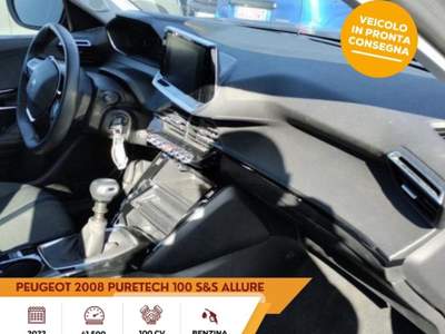 Peugeot 2008 PureTech 100 S&S Allure Grigio usata Sassari
