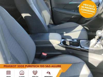 Peugeot 2008 PureTech 100 S&S Allure Grigio usata Sassari
