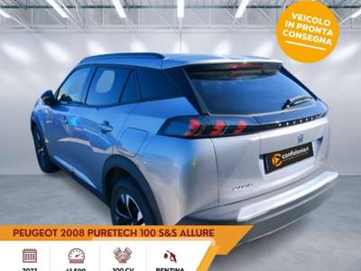 Peugeot 2008 PureTech 100 S&S Allure Grigio usata Sassari
