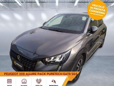 Peugeot 208 PureTech 100 Stop&Start 5 porte Allure Pack Grigio usata Sassari