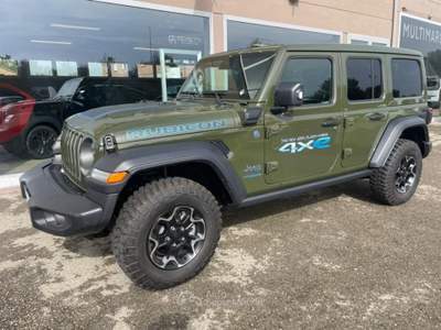 Jeep Wrangler 2.0 PHEV ATX 4xe Rubicon Grigio usata Scandiano