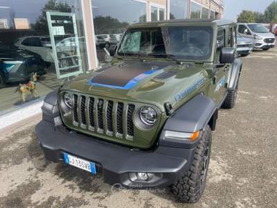 Jeep Wrangler 2.0 PHEV ATX 4xe Rubicon Grigio usata Scandiano