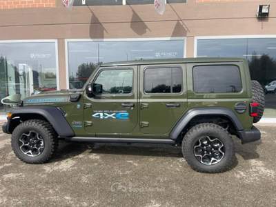 Jeep Wrangler 2.0 PHEV ATX 4xe Rubicon Grigio usata Scandiano