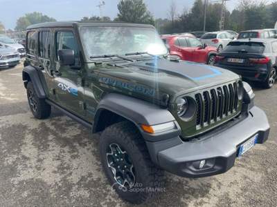 Jeep Wrangler 2.0 PHEV ATX 4xe Rubicon Grigio usata Scandiano