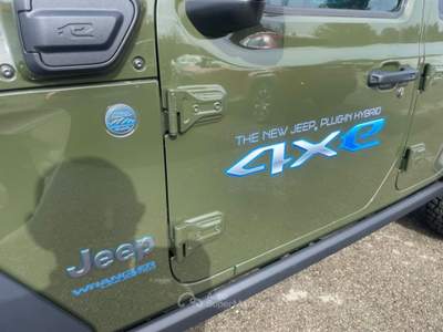 Jeep Wrangler 2.0 PHEV ATX 4xe Rubicon Grigio usata Scandiano