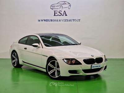 BMW Serie 6 M6 M6 M6 Coupe 5.0 V10 auto ISCRITTA ASI Bianco usata Brescia
