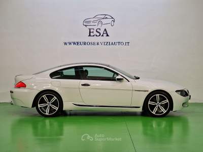 BMW Serie 6 M6 M6 M6 Coupe 5.0 V10 auto ISCRITTA ASI Bianco usata Brescia