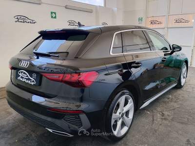 Audi A3 SPB 30 TDI S tronic S line DA 309,00 al mese Nero usata San Giuseppe Vesuviano