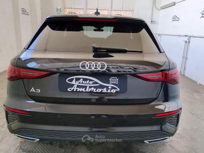 Audi A3 SPB 30 TDI S tronic S line DA 309,00 al mese Nero usata San Giuseppe Vesuviano