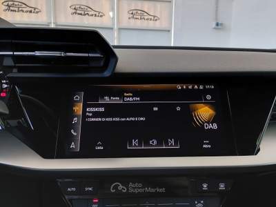 Audi A3 SPB 30 TDI S tronic S line DA 309,00 al mese Nero usata San Giuseppe Vesuviano