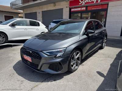 Audi A3 A3 SPB 35 TDI S tronic Identity Black S LINE Grigio usata Fonte Nuova