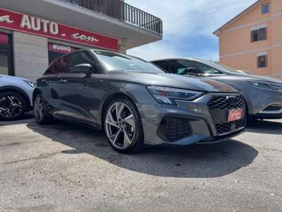 Audi A3 A3 SPB 35 TDI S tronic Identity Black S LINE Grigio usata Fonte Nuova