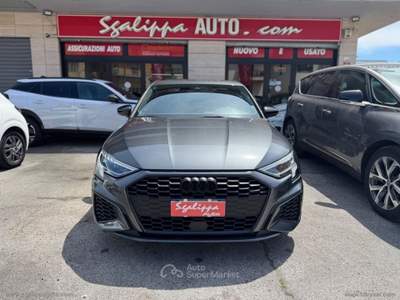 Audi A3 A3 SPB 35 TDI S tronic Identity Black S LINE Grigio usata Fonte Nuova
