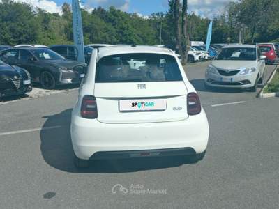 Fiat 500 Elettrica Passion Bianco usata Roma