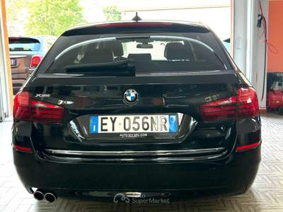 BMW Serie 5 525d 525d Touring xdrive Luxury auto E6 Nero usata BRESCIA