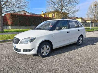 Skoda Fabia SKODA FABIA 2014  Bianco usata Castiraga Vidardo