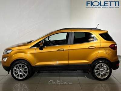 Ford EcoSport 1.0 ECOBOOST 125 CV START&STOP TITANIUM Giallo usata Manerbio