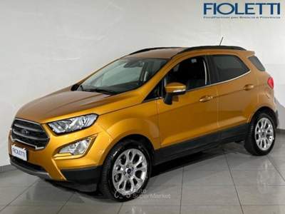 Ford EcoSport 1.0 ECOBOOST 125 CV START&STOP TITANIUM Giallo usata Manerbio