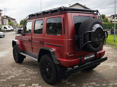 Mercedes-Benz Classe G 4x4² - "PROFESSIONAL" - PACK NIGHT AMG - SPECIAL PAINT Rosso usata Misinto