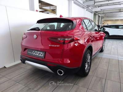 Alfa Romeo Stelvio  -  2.2 turbodiesel 210 cv at8 q4 super Rosso usata LEGNANO