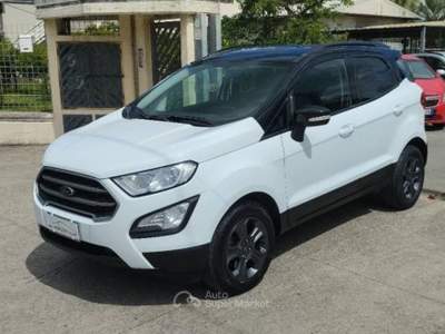 Ford EcoSport 1.5 TDCi 100 CV S&S ST-Line Plus Bianco usata Saviano