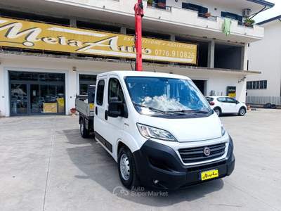 Fiat Ducato 2.3 MJT 130CV MAXI DOPIA CABINA CON GRU Bianco usata PIGNATARO INTERAMNA