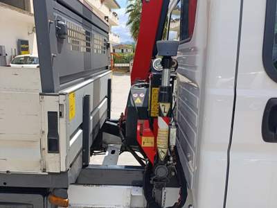 Fiat Ducato 2.3 MJT 130CV MAXI DOPIA CABINA CON GRU Bianco usata PIGNATARO INTERAMNA