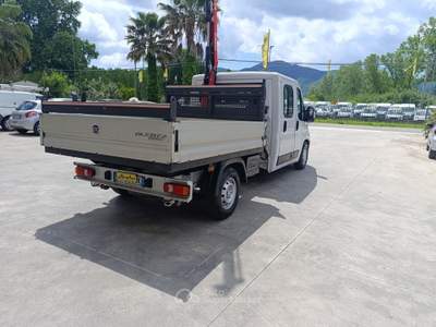 Fiat Ducato 2.3 MJT 130CV MAXI DOPIA CABINA CON GRU Bianco usata PIGNATARO INTERAMNA