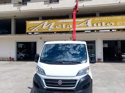 Fiat Ducato 2.3 MJT 130CV MAXI DOPIA CABINA CON GRU Bianco usata PIGNATARO INTERAMNA