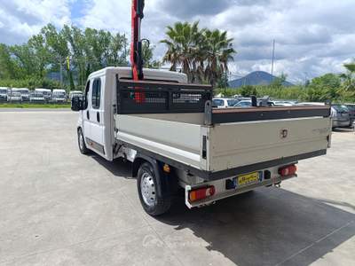 Fiat Ducato 2.3 MJT 130CV MAXI DOPIA CABINA CON GRU Bianco usata PIGNATARO INTERAMNA