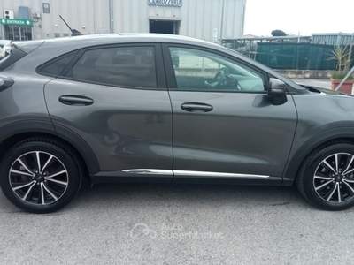 Ford Puma 1.0 EcoBoost 125 CV S&S aut. Titanium Grigio usata Recanati