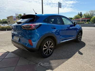 Ford Puma 1.0 EcoBoost Hybrid 125 CV S&S Titanium Blu/Azzurro usata Massarosa