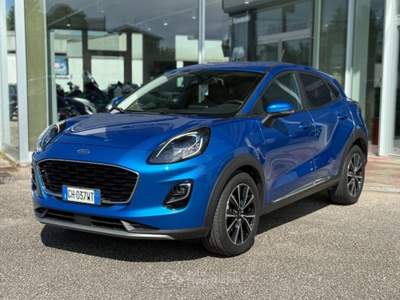Ford Puma 1.0 EcoBoost Hybrid 125 CV S&S Titanium Blu/Azzurro usata Massarosa