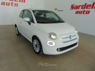 Fiat 500 1.0 Hybrid Lounge Bianco usata San Vito dei Normanni